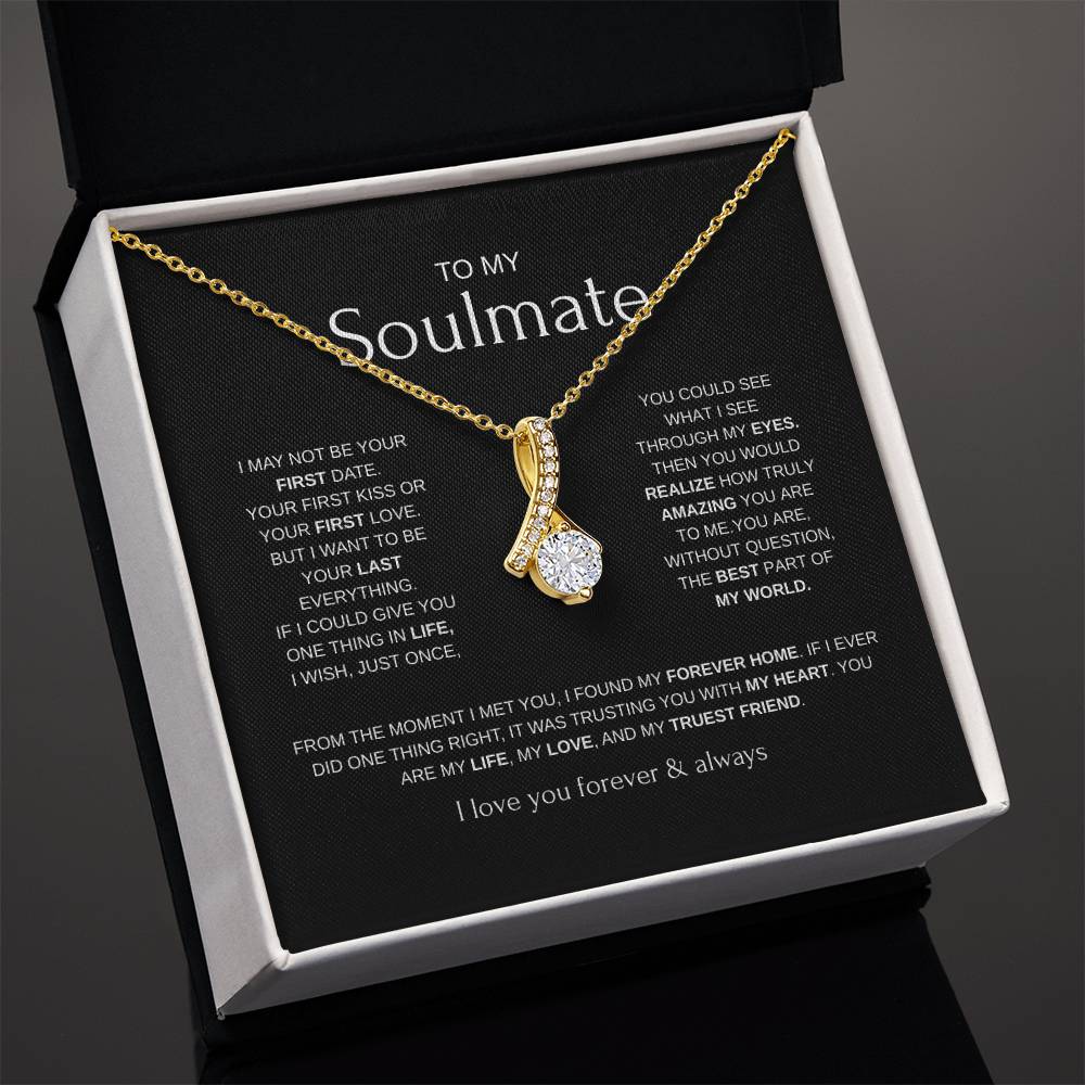 To My Soulmate Necklace