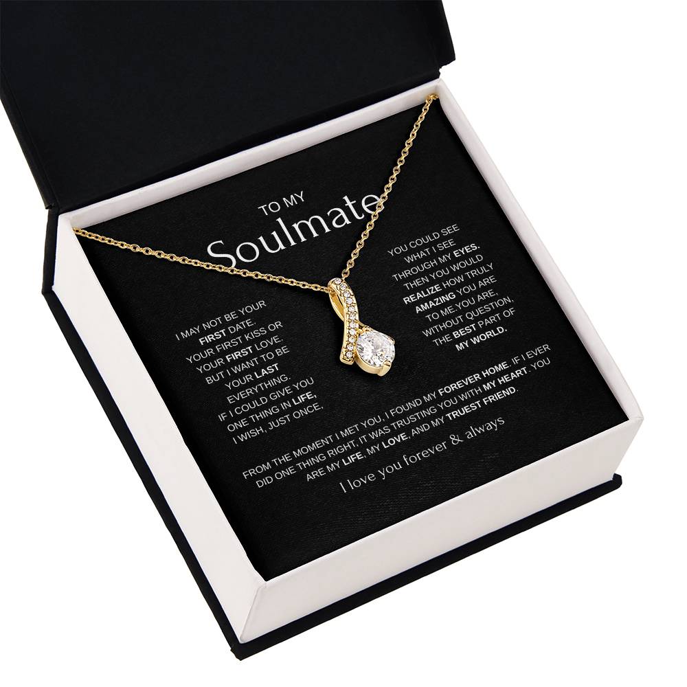 To My Soulmate Necklace