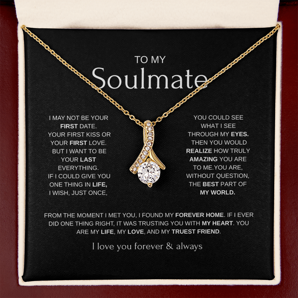 To My Soulmate Necklace